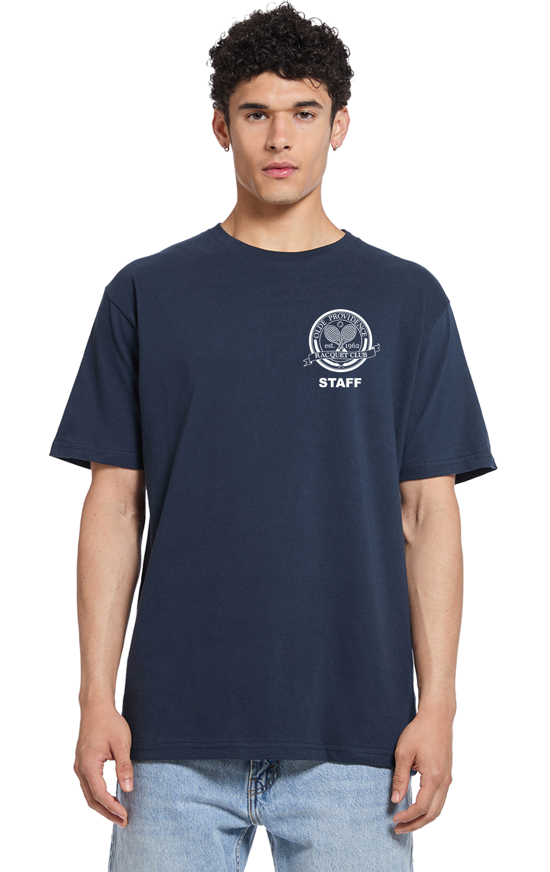 Olde Providence Racquet Club - Staff tshirt Navy - men