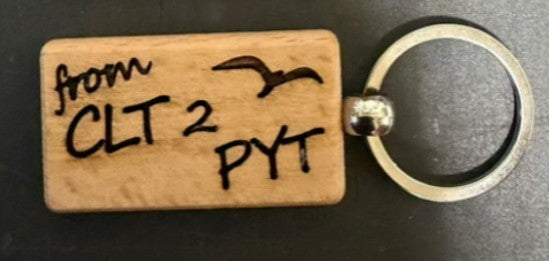 Custom Engraved Wood Keychains