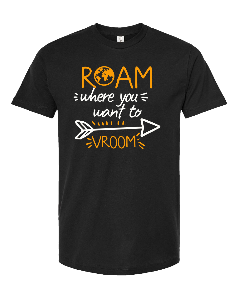 roam-travel-vacation-tshirt-black