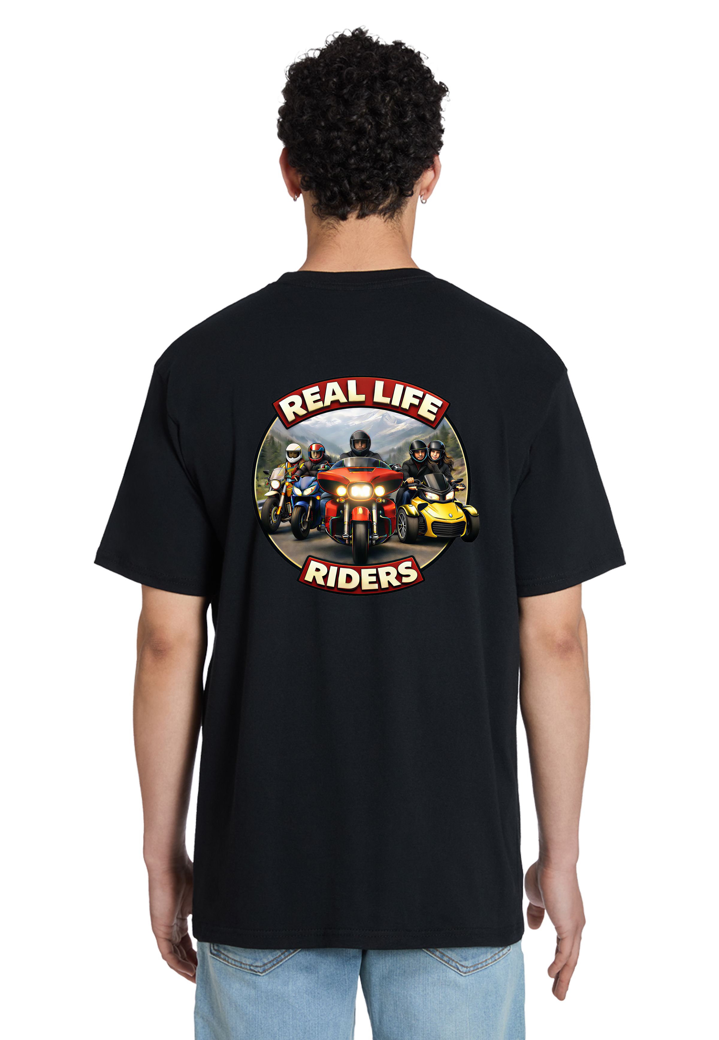 Real Life Riders tshirt