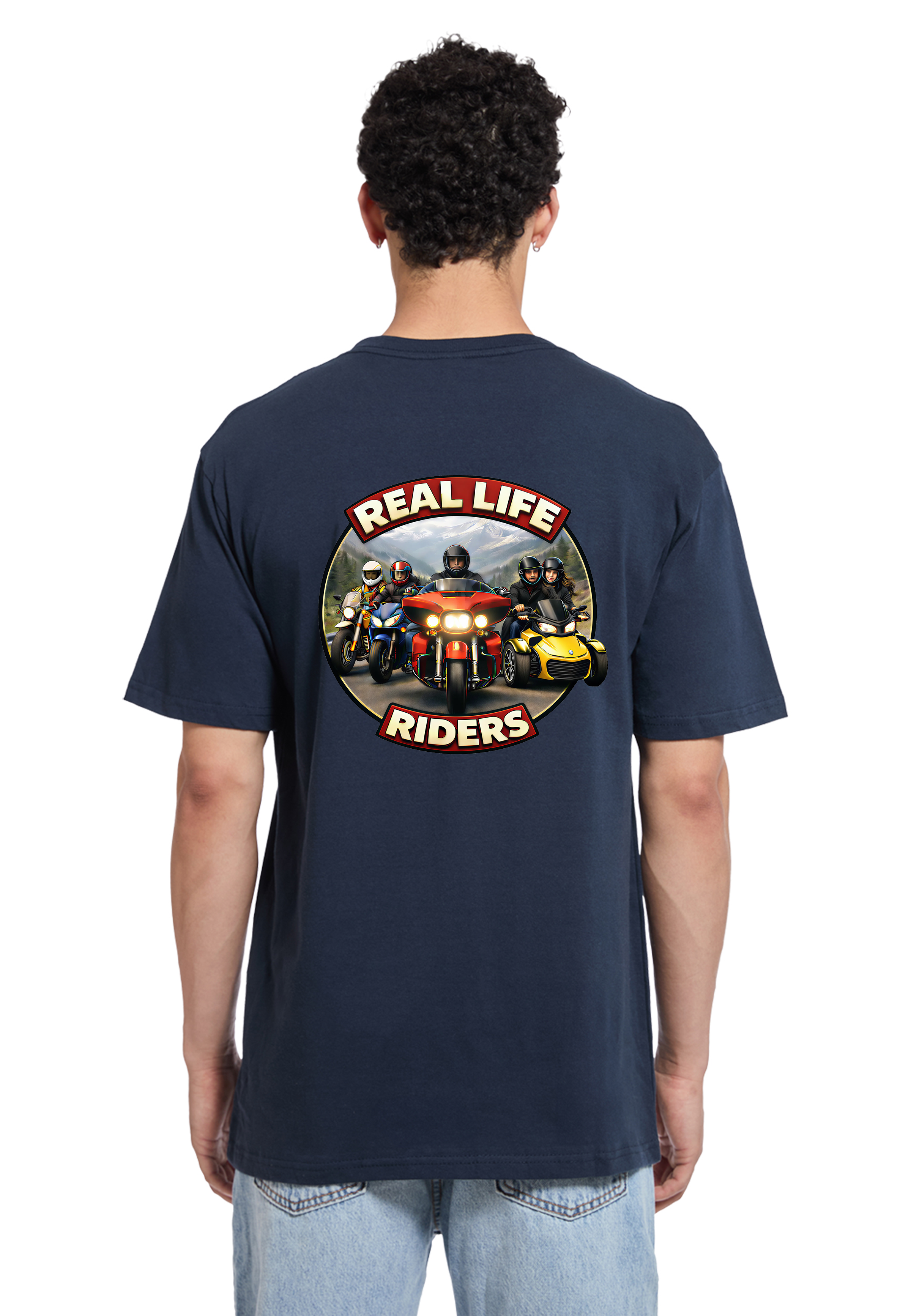 Real Life Riders tshirt
