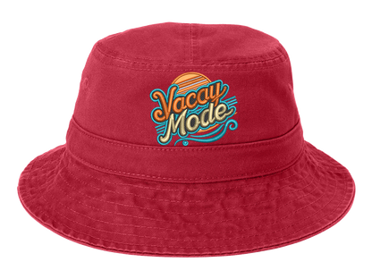 vacation-travel-bucket-hat-red